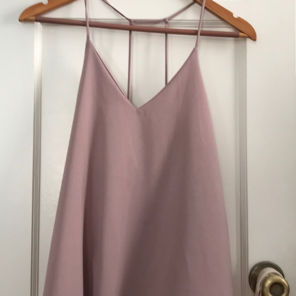 Violet Thai-silk top